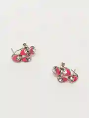 Коричневый серьги