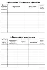 Сертификат о профилактических прививках (форма №156/у-93)