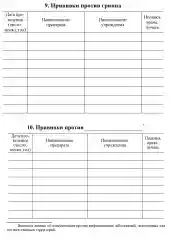 Сертификат о профилактических прививках (форма №156/у-93)