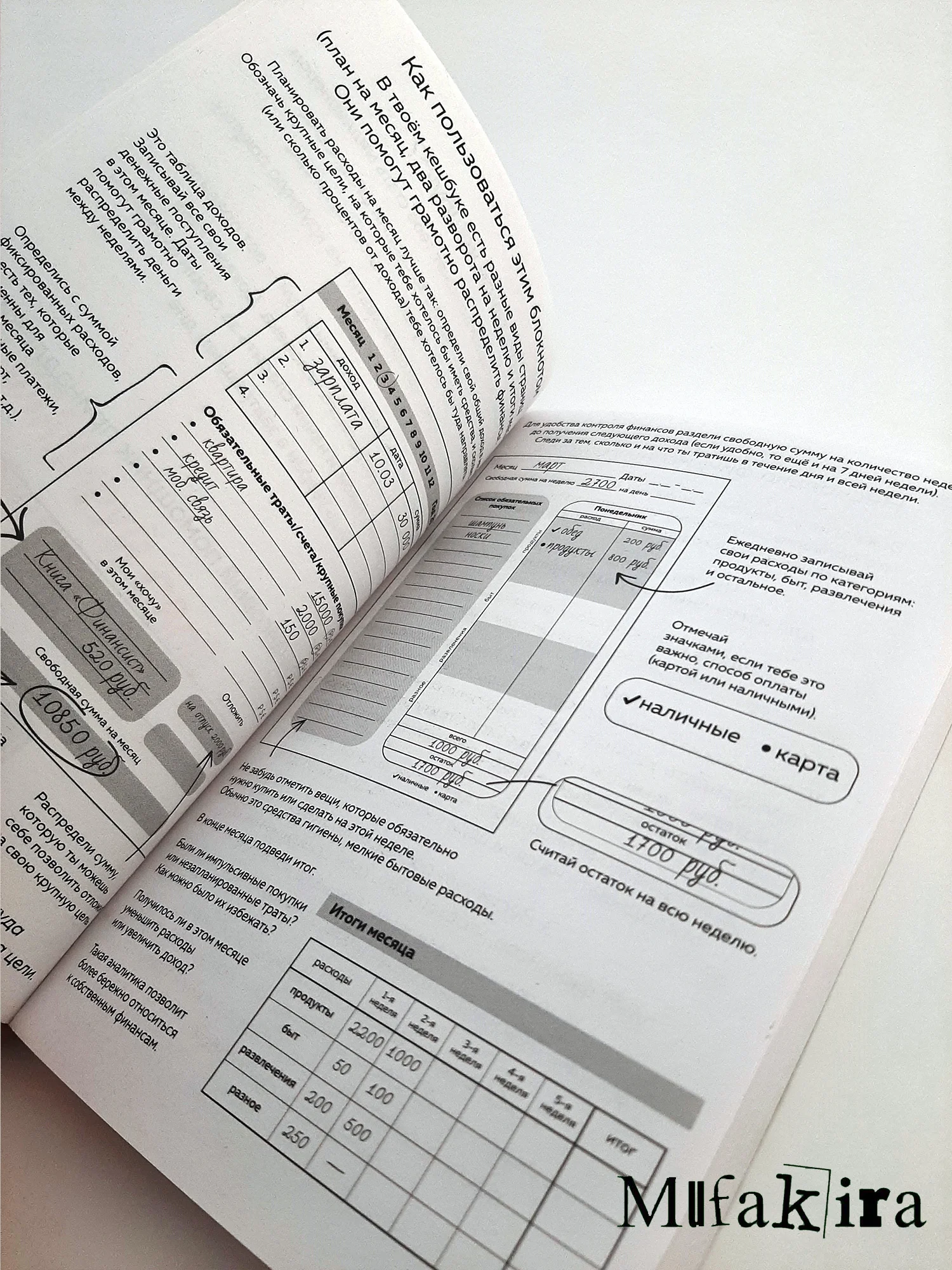 Умный блокнот Cashbook "У котика лапки", А6, 68 листов