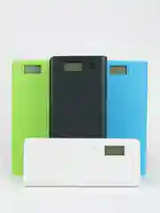 Серебряный корпус для Power bank на 8 / 5 аккумуляторов 18650