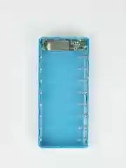 Серебряный корпус для Power bank на 8 / 5 аккумуляторов 18650