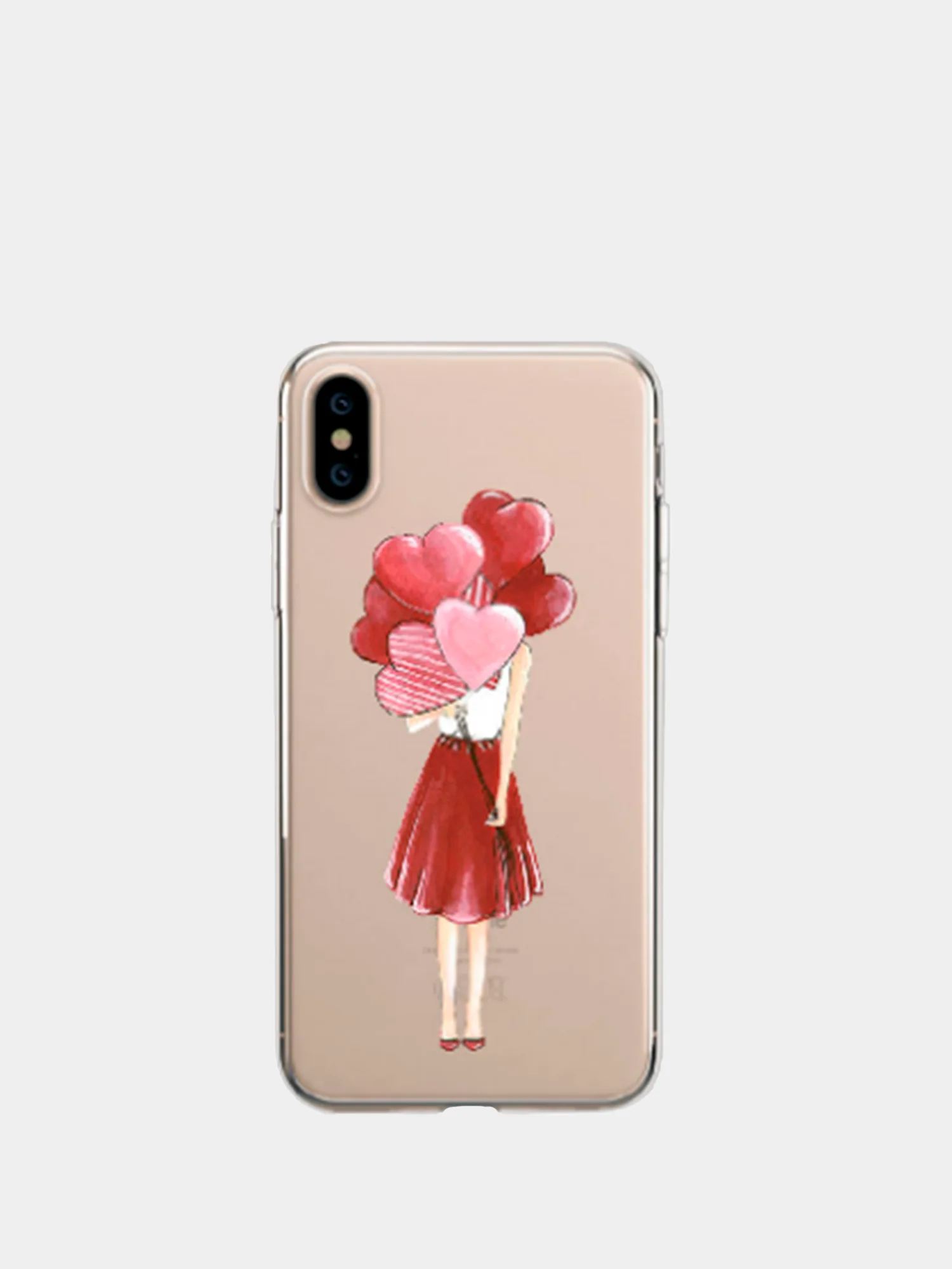 Коралловый силиконовый чехол для iPhone 5/5s/se, 6/6s, 7/8, 7+/8+, X/Xs