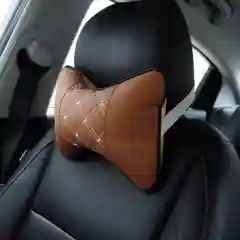 Белый автомобильная подушка под голову / подушка для авто