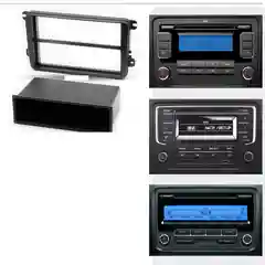 Переходная монтажная рамка 1-DIN (11-782) на Volkswagen Caddy 2004+Golf 2003-14,Passat CC