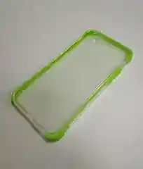 Лайм чехол-накладка iPhone 6/6S силиконовый с цветным бортиком