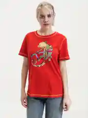 Футболка с принтом-оберегом, 100% хлопок
