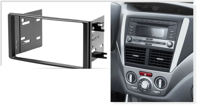 Переходная монтажная рамка 2-din 7 дюймов (11-212) на Subaru Forester, Impreza, XV, WRX