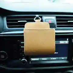 Оранжевый держатель телефона из экокожи / Барсетка