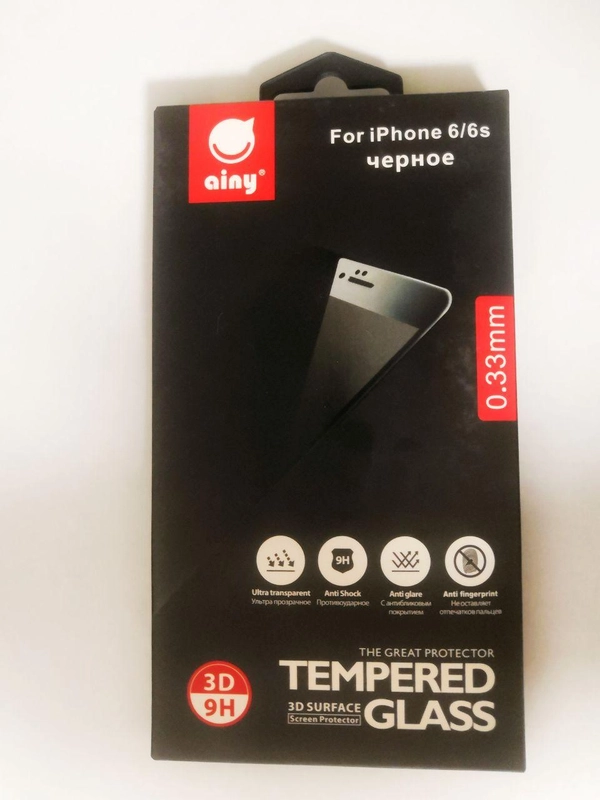 Защитное стекло "ainy"  iPhone 6/6s