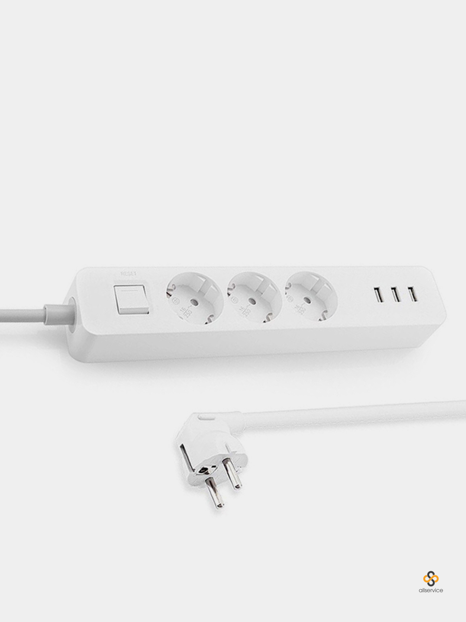 Сетевой фильтр, удлинитель Xiaomi Mi Power Strip (EU) купить по цене 5517.7  ₽ в интернет-магазине KazanExpress