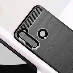 Черный карбоновый чехол Xiaomi Redmi Note 8T