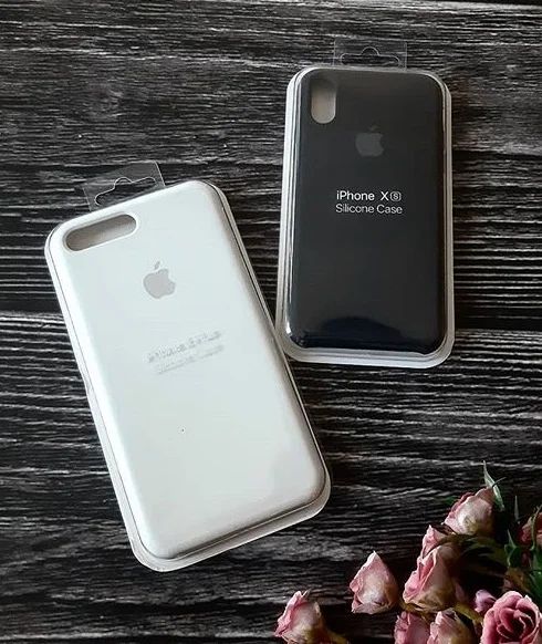 Желтый силиконовый чехол с логотипом Silicone Case для iPhone 11pro max, 11pro, 11, Xs max, X/Xs, XR, 7/8, 6 plus/6s plus, 7 plus/8 plus