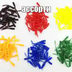 Хаки силиконовые черви