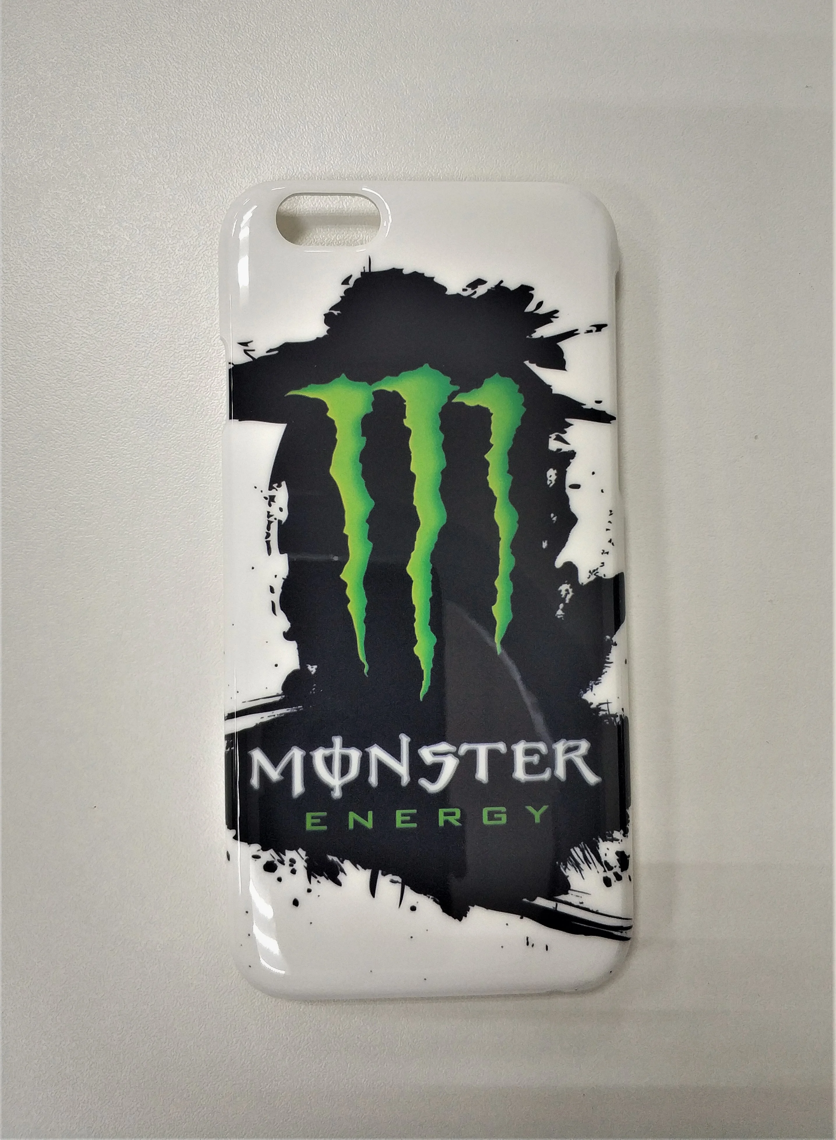 Коралловый чехол-накладка iPhone 6 / 6s пластиковый с рисунком