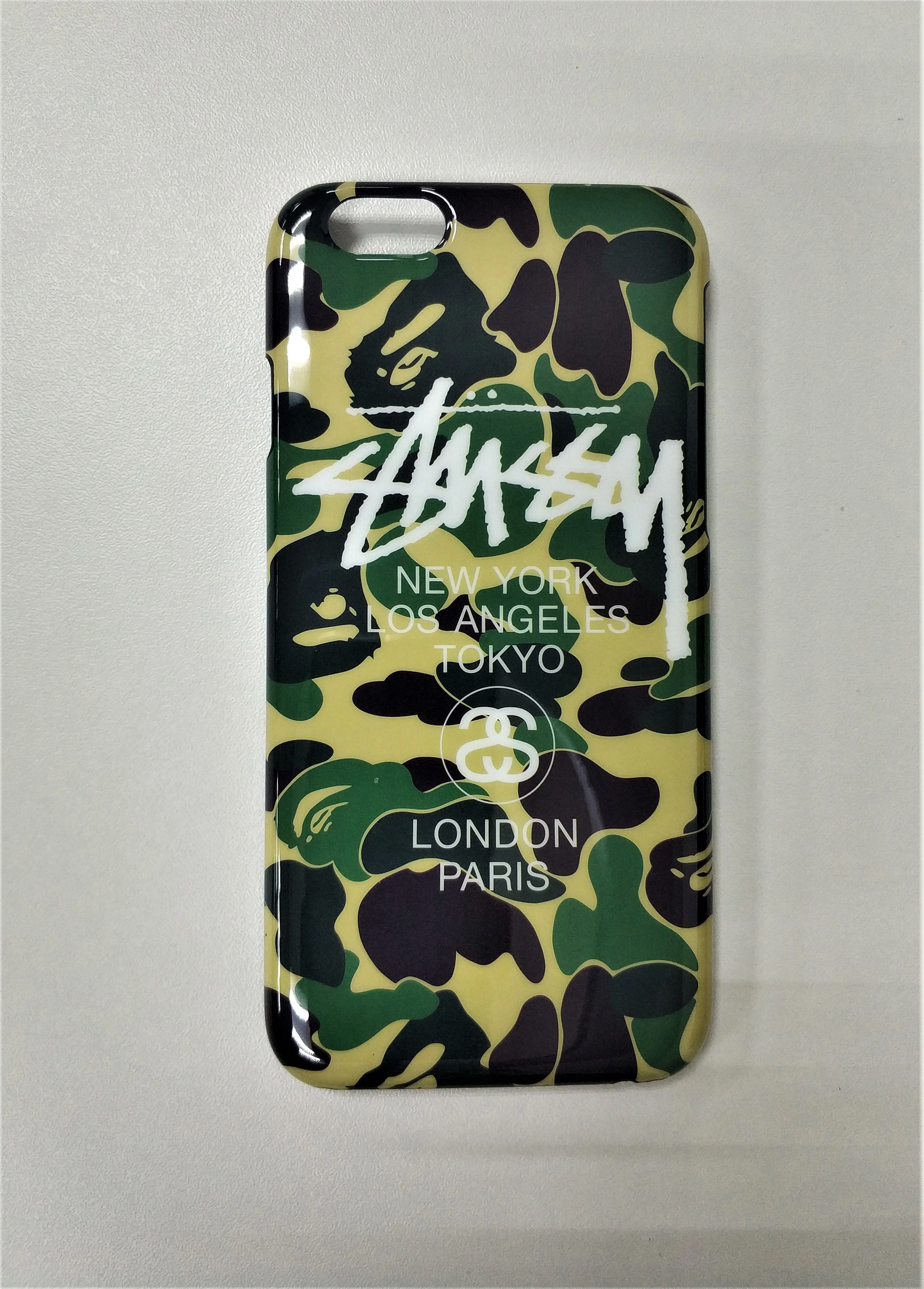 Лесной зеленый чехол-накладка iPhone 6 / 6s пластиковый с рисунком
