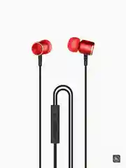 Красный наушники с микрофоном HOCO M42 3.5 mm Jack