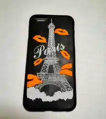 Багровый чехол силиконовый на Iphone