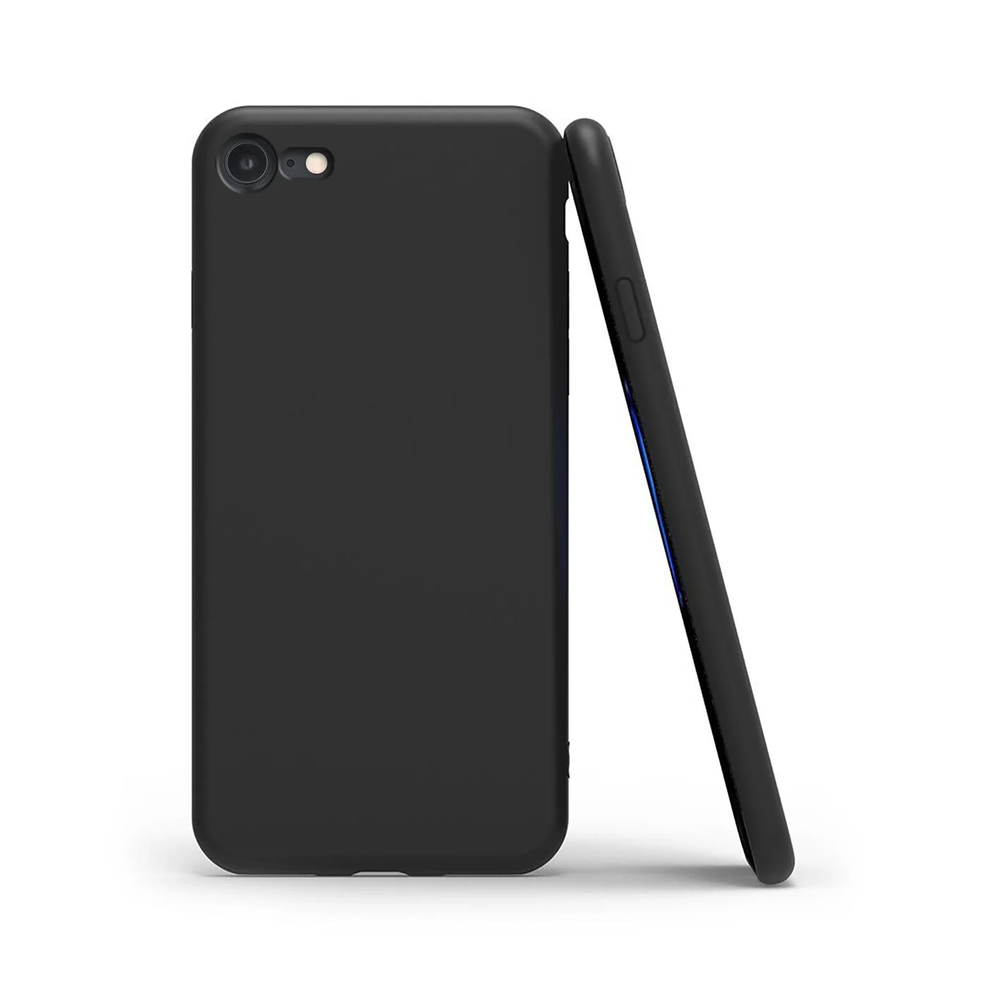Чехол для iPhone всех моделей, силиконовый, черный