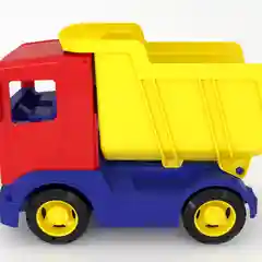 Машинка игрушечная детская самосвал Green Plast ГР01 разноцветный