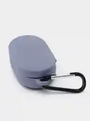 Фиолетовый силиконовый чехол AirDots с карабином