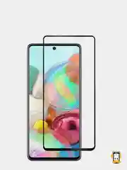 Черный защитное стекло для Samsung Galaxy A71, A72, A73 (Самсунг Галакси А71, А72, А73)