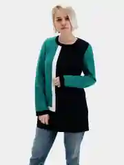 Туника-кардиган женская. Состав ткани - шерсть 30%, пан - 70%