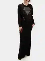 Платье мусульманское длинное кашемировое