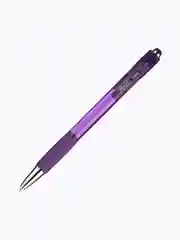 Фиолетовый ручка шариковая Attache Happy,фиолетовый корпус,цвет чернил-синий