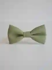 Зеленый однотонная мужская бабочка
