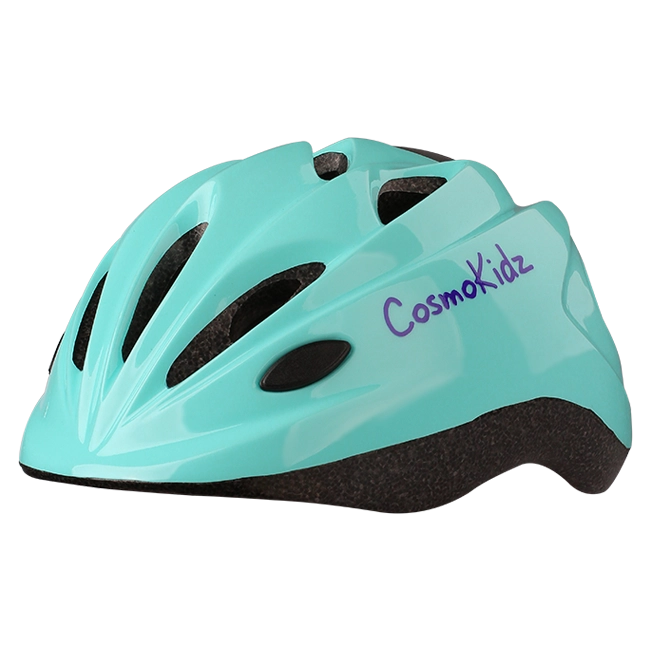 Детский велошлем COSMOKIDZ Crispy c регулятором размера, голубой, XS