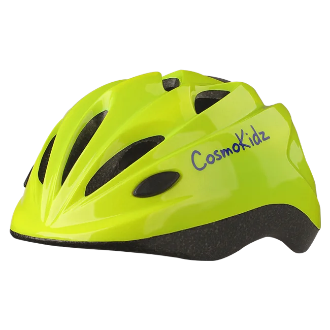 Детский велошлем COSMOKIDZ Crispy c регулятором размера, желтый, S