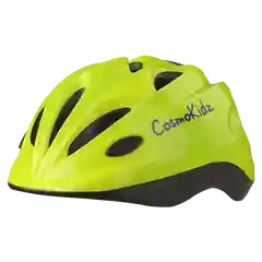 Детский велошлем COSMOKIDZ Crispy c регулятором размера, желтый, S
