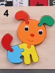 Деревянные пазлы