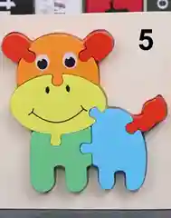 Деревянные пазлы