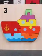 Деревянные пазлы