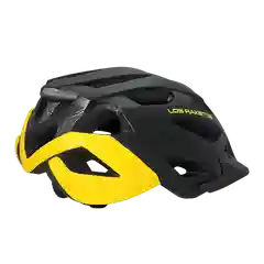 Шлем LOSRAKETOS RAPID Black Yellow со съемным козырьком, S/M