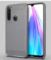 Серый карбоновый чехол Xiaomi Redmi Note 8T