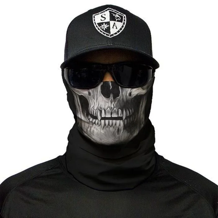 Шарф маска SA Co. BLACK SKULL