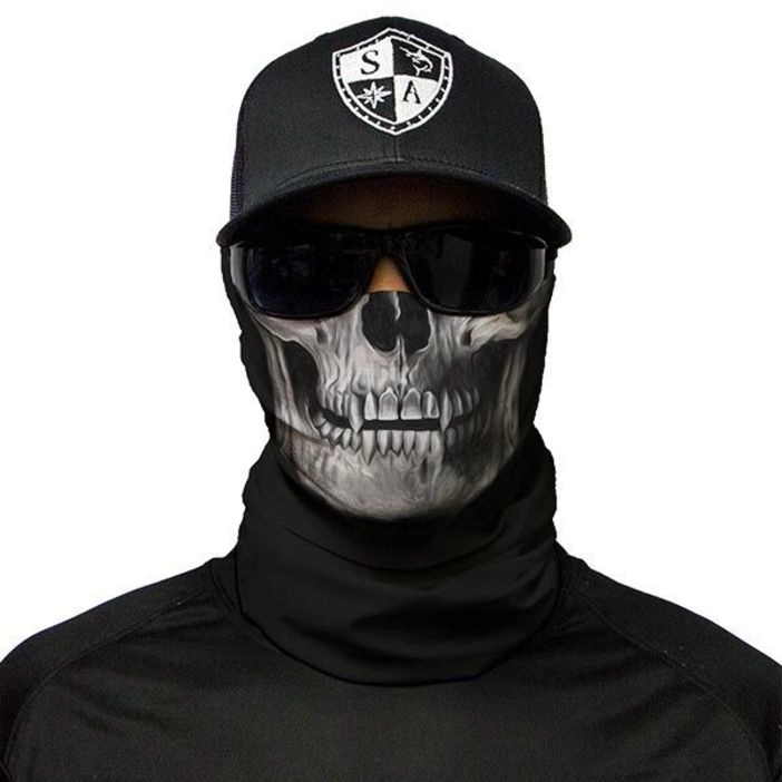 Шарф маска SA Co. BLACK SKULL