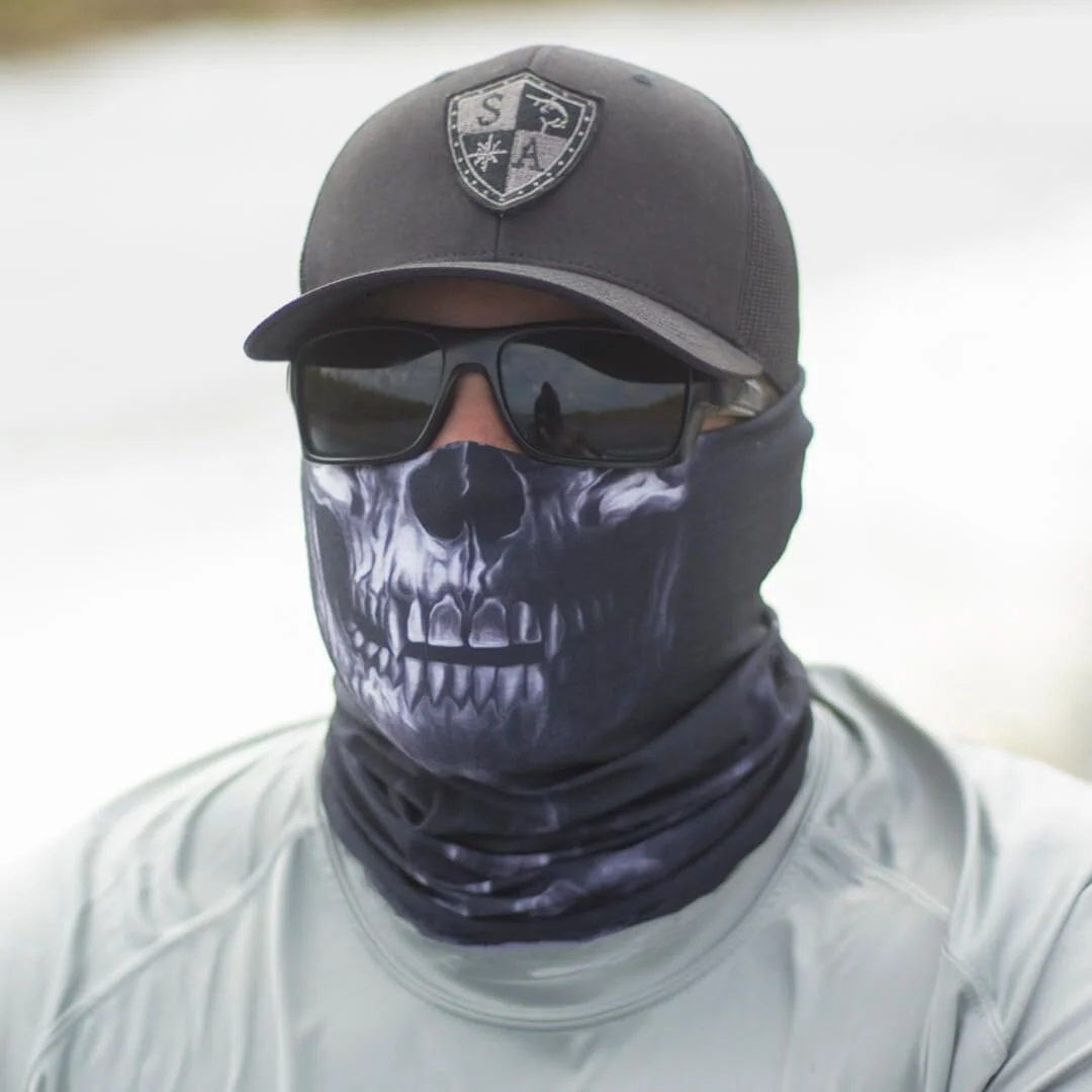 Шарф маска SA Co. BLACK SKULL