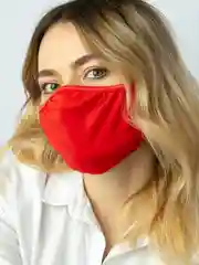 Черный защитная маска без рисунков с регуляторами, черная