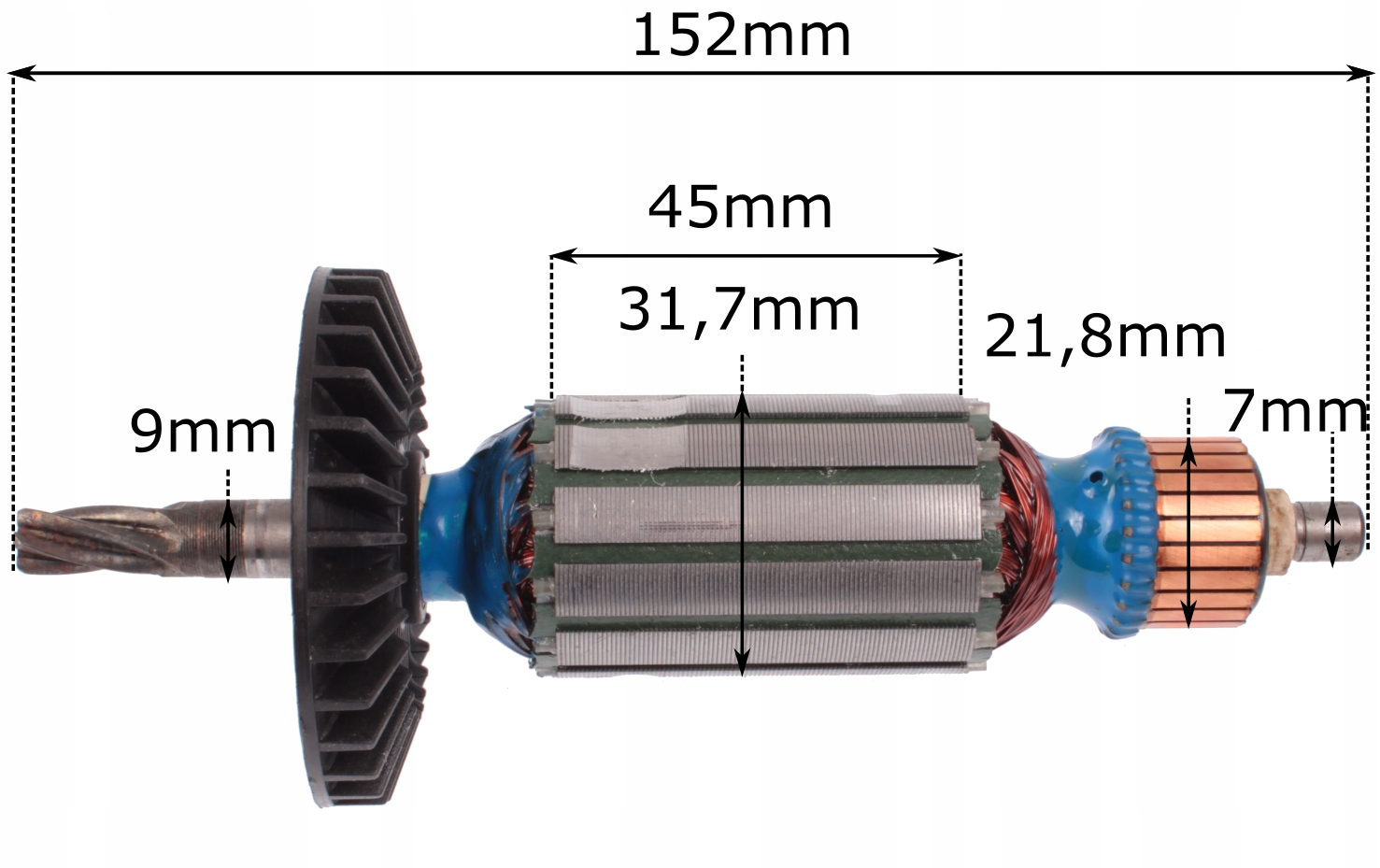 Снять якорь перфоратора. Якорь на перфоратор Макита hr2450. Ротор Макита 2450. Якорь 2450 Makita. Якорь (ротор) для Макита hr2450 с подшипниками.