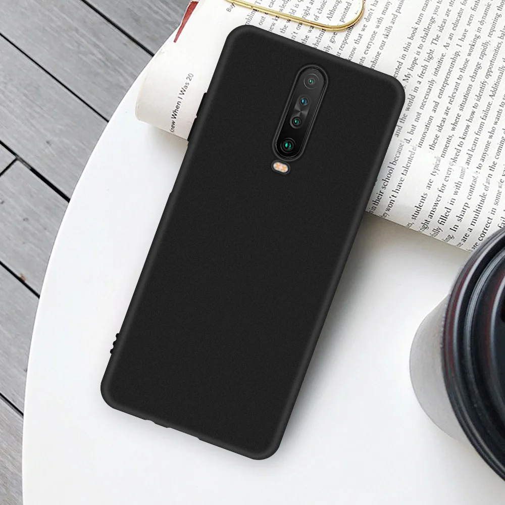 Чехол Xiaomi Redmi K30 / Poco X2, Сяоми Редми К30 / Поко Х2, черный силиконовый