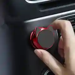 Красный автомобильный держатель телефона