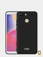 Чехол Xiaomi Redmi 6, Сяоми Редми 6 черный силиконовый