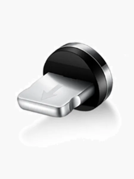Серебряный магнитный кабель без разъема 3А, разъёмы MicroUSB, Type-C, Lightning для Андроид, iPhone
