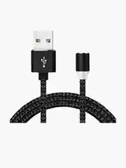 Серебряный магнитный кабель без разъема 3А, разъёмы MicroUSB, Type-C, Lightning для Андроид, iPhone