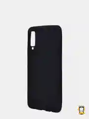 Чехол для Samsung Galaxy A7 2018, Самсунг Галакси А7 2018 черный силиконовый