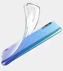 Чехол силиконовый для Samsung Galaxy A01, прозрачный